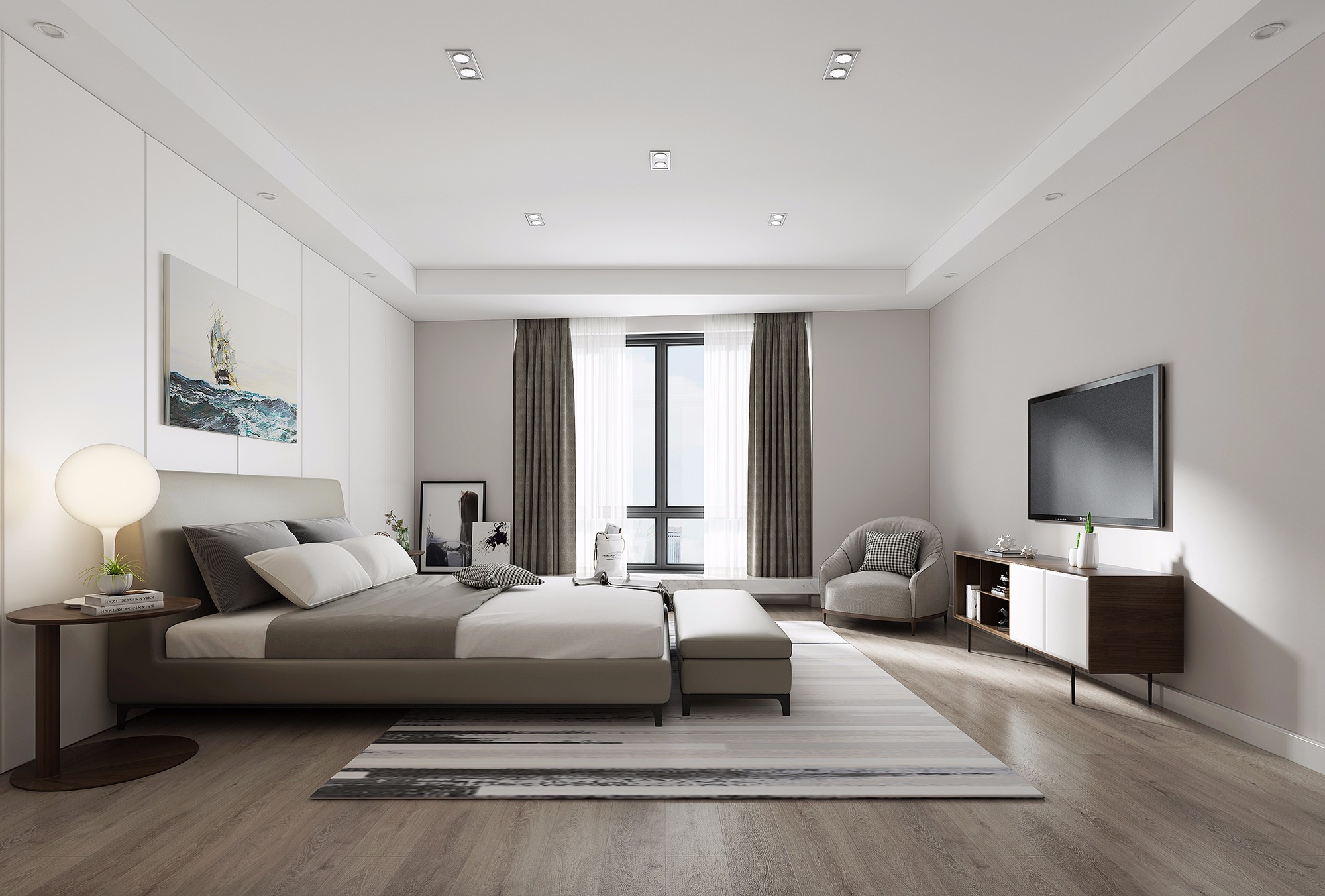莒南75㎡原木风loft